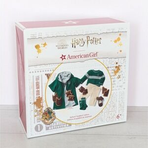 NEW American Girl Slytherin Quidditch Uniform NIB Sealed Harry Potter Hogwarts
